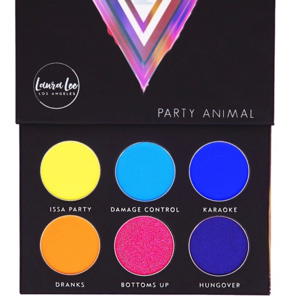 Laura Lee Party Animal Pressed Pigment Palette
